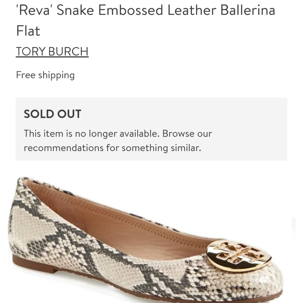Snakeskin Ballet Flats